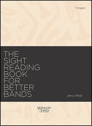 The Sight-Reading Book for Better Bands Timpani band method book cover